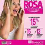 Liverpool Jueves Rosa hoy 4 de junio: 15% en monedero y 13 meses sin intereses en toda la tienda