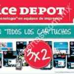 En Office Depot 3x2 todos los cartuchos HP