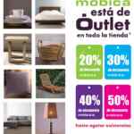 Hasta 50% de descuento en muebles en la venta de outlet de tiendas Móbica