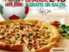En Pizza Papa Johns balón de futbol GRATIS en la compra de una pizza grande