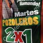 En Potzollcalli Martes 2x1 en pozoles para llevar o servicio a domicilio