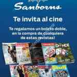 En Sanborns boletos GRATIS al cine comprando una revista