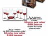 En Sears set de 4 vasos de whisky gratis en la compra de $1,999 en muebles