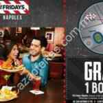 Botana GRATIS en TGI Fridays Nápoles sin consumo mínimo (fried calamari, buffalo chicken tostado nachos y onion rings)