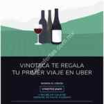 En Uber primer viaje gratis de hasta $150 con el código VINOTECAMX
