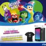 Playera Intensamente GRATIS en la compra de un LG Leon Centros autorizados Telcel