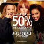 Hasta 50% de descuento en Aeropostale por segundo aniversario (aplica también en Liverpool y Fábricas de Francia)