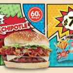 Promoción Sixties Burger: Combo Chipotle Burger por $79