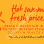 Hot Summer de Privalia, solo hoy y mañana hasta 6 mensualidades sin intereses