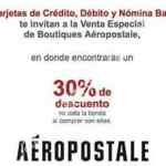 En Aéropostale 30% de descuento pagando con tarjetas Banorte