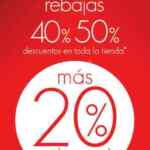 Rebajas en The Home Store productos con 40% y 50% de descuento más 20% adicional