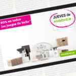 Jueves de móbica hoy 2 de julio: 50% de descuento en todos los juegos de baño