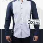 Promoción Mens Fashion, 3 camisas por $750 en la tienda en línea