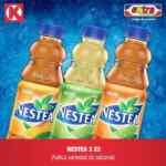 Bebidas Nestea al 3x2 en tiendas K