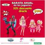 Ofertas Gran Barata Anual Juguetron: 20% de descuento directo en Barbie, Nerf, My Little Pony, Max Steel, Power Wheels y más