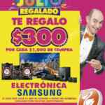 Ofertas Julio Regalado 2015: $300 de regalo por cada $1000 en toda la electrónica Samsung