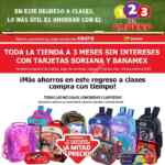 Ofertas de regreso a clases en Soriana: segunda mochila a mitad de precio, accesorios desde $9 pesos y 3 msi