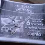 En Superama séptima pieza de pan dulce gratis