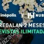 2 meses de revistas ilimitadas en Nubleer GRATIS cortesía de Cinépolis