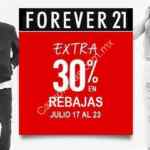Rebajas de fin de temporada en Forever 21: 30% de descuento adicional en lo ya rebajado hasta el jueves