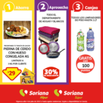 Ofertas del día Soriana: Pierna de cerdo congelada $29 el kilo