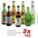 Promoción Superama, 3 cervezas artesanales o importadas por $45