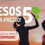 Vuelos a $5 pesos + impuestos en Vivaaerobus del 20 al 26 de julio