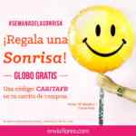 Semana de la sonrisa: Globo GRATIS en Enviaflores.com con código