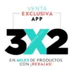 Venta especial Dafiti, 3X2 en productos con descuento desde la App