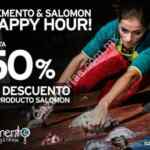 Happy Hour Memento & Salomon: Hasta 50% de descuento en productos Salomon del 6 al 9 de agosto a partir de las 5:00 PM