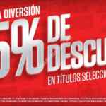25% de descuento en videojuegos seleccionados en la tienda en línea de Gamers