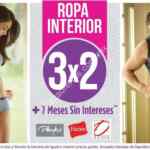 3x2 en ropa interior en Suburbia del 20 al 24 de agosto