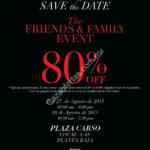 Venta Especial BCBGMAXAZRIA con descuentos del 50% al 80% este 26, 27 y 28 de agosto