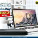 Reproductor Blu-Ray GRATIS en la compra de Macbook o iMac en Best Buy