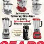 Cafetera de regalo en la compra de batidoras y licuadoras KitchenAid en Sears