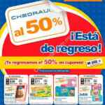 Folleto cupones Chedraui al 50% del 10 al 13 de agosto: devolución del 50% de tu compra en productos seleccionados