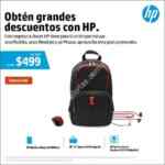 Combo HP Regreso a clases con mochila para laptop + mouse + audífonos por $499