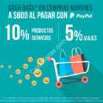 Promoción Paypal Clickonero: 10% de bonificación en todas tus compras (5% en viajes)