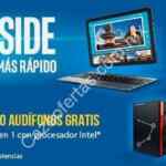 Bocinas o audífonos GRATIS en la compra de una Laptop con procesaron Intel en Cyberpuerta