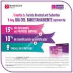 Día del tarjetahabiente Suburbia: 15% de descuento en primera compra + 10% de bonificación + 9 meses sin intereses