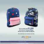 En Dicanco mochilas GRATIS si compras productos Tommy Hilfiger
