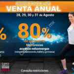 Espectacular venta anual Nelson Vargas del 28 al 31 de agosto: Hasta 85% de descuento en membresías