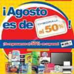 Folleto cupones Chedraui al 50% agosto 14 al 16: devolución del 50% de tu compra en productos seleccionados