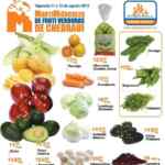 Ofertas Chedraui de frutas y verduras 11 y 12 de agosto: elote, manzana y papa en descuento