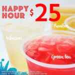 Happy Hour Teavana: Bebidas a sólo $25 pesos de 2:00 a 4:00 PM de lunes a viernes