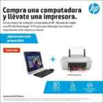 Impresora gratis en la compra de cualquier computadora en HP Stores