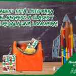 Lonchera GRATIS en la compra de $75 pesos en productos Ades
