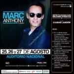 Boleto doble gratis para el concierto de Marc Anthony si compras $1500 o más en Plaza Ciudad Jardín