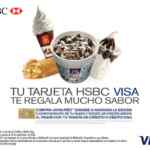 Postre GRATIS en la compra de tu McTrio pagando con tarjeta HSBC Visa