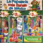 Folleto regreso a clases Bodega Aurrera: Artículos escolares a $1, $2 y $3